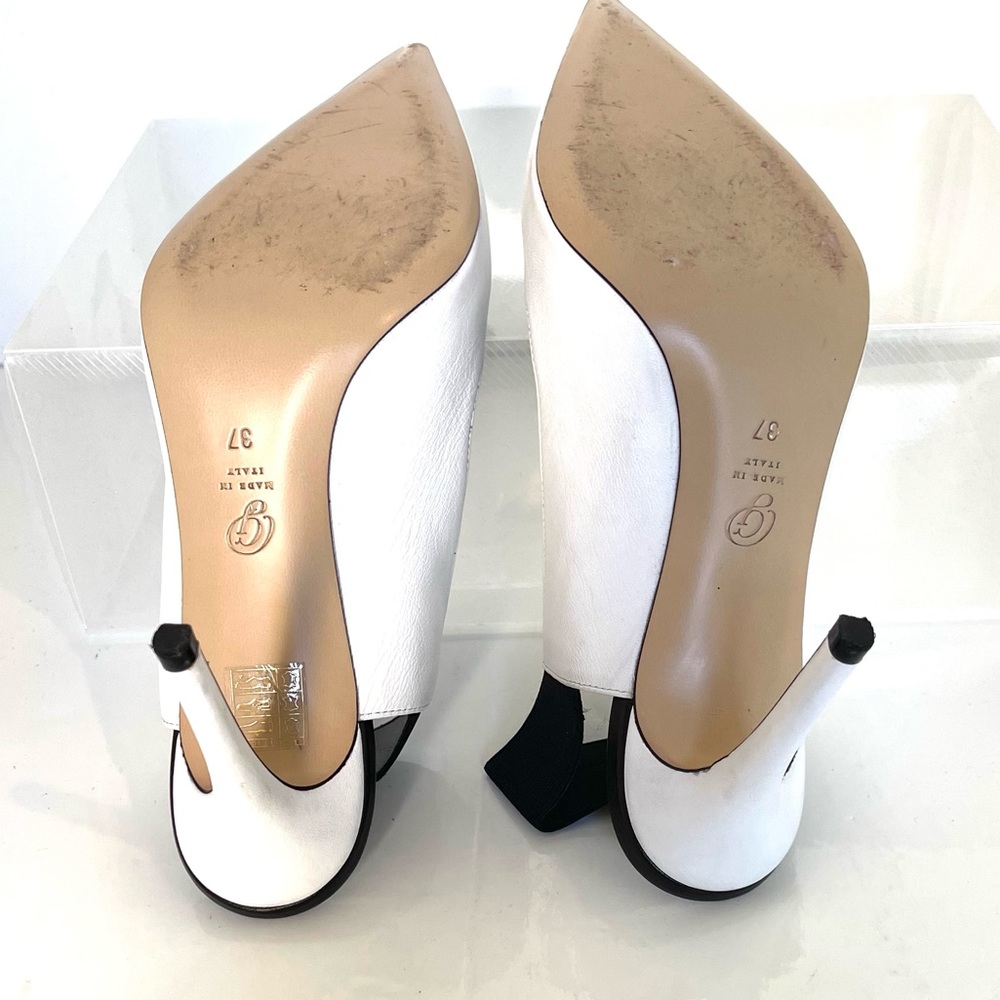 M-GEMI Italian Designer Leather Heels - Picture 7 of 7
